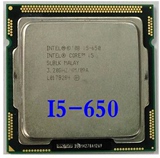 Intel i5 650 散片 cpu 自带集显 双核四线程 3.2G 1156针
