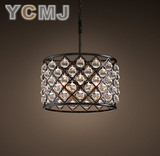 YCMJ包邮美式吊灯现代客厅卧室餐厅单头水晶灯个性简约北欧式吊灯