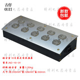铝合金面板空盒发烧美标电源插座美式排插hifi音响配件包邮