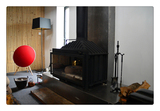 壁炉别墅燃木真火壁普罗 炉现代欧式真火壁炉嵌入式大观火面壁炉