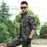中国军装套装 特种兵作训服迷彩服套装男秋 纯棉耐磨加厚军迷服装