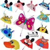 新品包邮包邮儿童动物雨伞1-5岁可爱卡通小童遮阳伞动物耳朵立体
