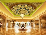 3d欧式风格KTV酒店宾馆主题 大厅吊顶天顶天花 大型壁画壁纸墙纸