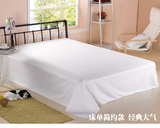 学生床单单件磨毛床单纯白色1米床上用品黑色床单一件上下铺床用