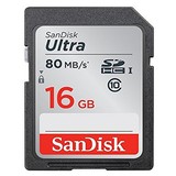 SanDisk闪迪16g高速车载SD卡单反相机内存卡相机卡c10 80M/S