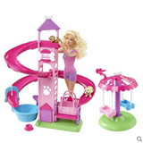 美泰产品 芭比娃娃 狗狗游乐园Y1172 芭比礼盒套装 女孩娃娃玩具