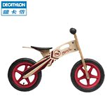 迪卡侬12寸平衡车滑步车儿童自行车桦木学步滑行车单车BTWIN
