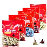 包邮好时KISSES巧克力牛奶杏仁袋装原厂包装1040克批发结婚庆喜糖