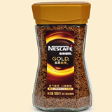 法国进口 Nescafe雀巢金牌咖啡 法式烘焙100G特浓速溶纯黑咖啡