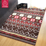 仙吉 民族风古典满铺沙发毯现代简约田园茶几毯可水洗客厅大地毯