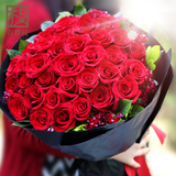春舞枝 33朵红玫瑰花束全国同城送花北京送女友浪漫表白鲜花速递