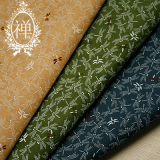 禅境●DIY手工纯棉布料/日本和风面料 群舞蜻蜓 和服浴衣娃衣桌布