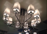 品源灯饰正品 LED客厅吸顶灯水晶餐厅吊灯个性卧室灯书房布艺8282