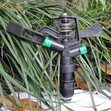 4分塑料摇臂喷头双喷嘴自动旋转园林农业灌溉草坪喷灌喷水设备360