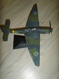 威龙1:72 二战德国JU87D 斯图卡轰炸机合金成品飞机模型50250