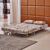 沙发床折叠1.51.2单人1米多功能钢架布艺可拆洗客厅小户型床特价