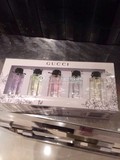 香港专柜代购Gucci古驰花之舞花园系列 香水礼盒装 5ML*5 Q版香水