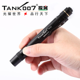 tank007探客日常携带迷你医用笔帽小手电筒进口LED强光7号电池
