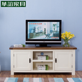 华谊家具 纯实木电视柜 全实木储物柜电视柜1.45简约现代电视柜