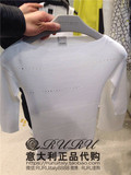 RURU意大利正品代购 PINKO 16春夏白色针织中袖针织衫上衣