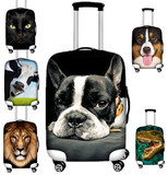 宠物狗动物弹力箱套拉杆箱旅行旅游登机托运拖拉行李箱保护罩防划
