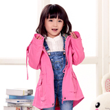 童装秋冬季女童外套3-5岁加厚7韩版风衣儿童大中长款宝宝长袖冬装