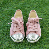女童休闲鞋 潮百搭透气学生运动鞋板鞋跑步鞋帆布鞋 韩版儿童鞋子
