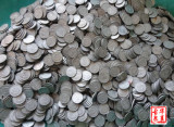 特价 论斤出售 1分 铝分币 硬币 分币 人民币 100元一斤750个左右
