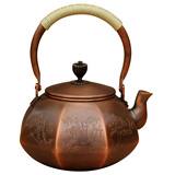 新款铜壶 纯手工加厚纯紫铜铜茶壶茶具 纯铜铜水壶 烧水壶