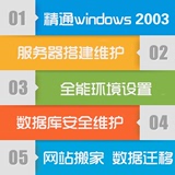 windows/win2003/2008服务器安全维护设置PHPVPS全能环境配置修复