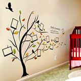 面幼儿园教室背景墙壁纸大树照片墙贴纸创意时尚房间装饰品卧室墙