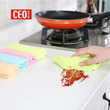 CEO/希艺欧不掉毛加厚洗碗布家具厨房吸水清洁巾不沾油擦地板抹布