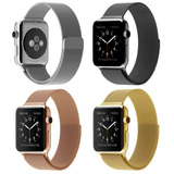 苹果手表表带apple watch 表带米兰尼斯iwatch表带金属不锈钢男女