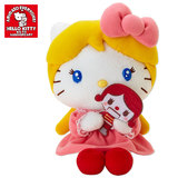 日本正品Hellokitty凯蒂猫40周年胡桃夹子毛绒玩具公仔布娃娃玩偶