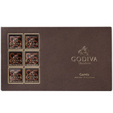 Godiva歌帝梵高迪瓦 黑巧克力礼盒 36片装85% 180g 比利时进口