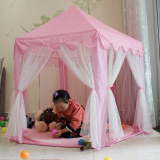 韩国六角儿童公主帐篷超大游戏屋宝宝室内房子女孩子防蚊玩具礼物