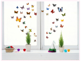 创意家居冰箱贴纸 翻新卧室温馨蝴蝶贴纸幼儿园教室装饰墙画