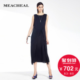 Meacheal米茜尔 经典宽松版型无袖长连衣裙 专柜正品夏季新款女装