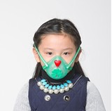 爱可丽儿童口罩 防雾霾PM2.5防尘防病毒 秋冬季透气 韩国时尚口罩