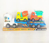 拖车玩具 滑行汽车 惯性卡车 工程车运输车 惯性车玩具批发混批