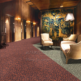 高档会议室酒店拼接方块地毯 办公室商用地毯写字楼块毯尼龙50*50