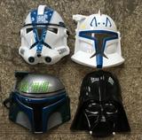 星球大战系列 克隆兵 帝国战士面具 黑武士面具头盔 士兵COS 4款