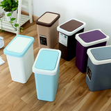 欧式创意有盖大号垃圾桶 加厚按压式卫生间家用客厅垃圾筒