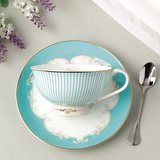 咖啡具套装欧式咖啡杯套装骨瓷英式下午茶具套装陶瓷咖啡杯碟简约