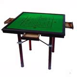户外装备简易正方型普通实木家用户外麻将桌折叠餐桌两用棋牌桌饭
