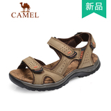 Camel/骆驼男鞋 2014夏季新款休闲男凉鞋魔术贴沙滩鞋 A2307079