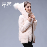 冬装新款韩版修身百搭轻薄羽绒服短款女学生时尚连帽加厚保暖外套