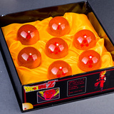 正版七龙珠球扭蛋玩具模型5.7cm大号水晶球龙珠球动漫礼品愚人节