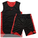 2016新款耐克双面篮球服 篮球服套装 两面穿篮球衣比赛运动服团购