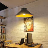 北欧宜家咖啡酒吧台灯美式乡村办公室创意个性吊灯loft单头餐厅灯